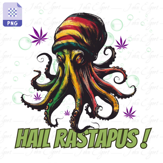 HAIL RASTAPUS ! Tshirt Deisgn